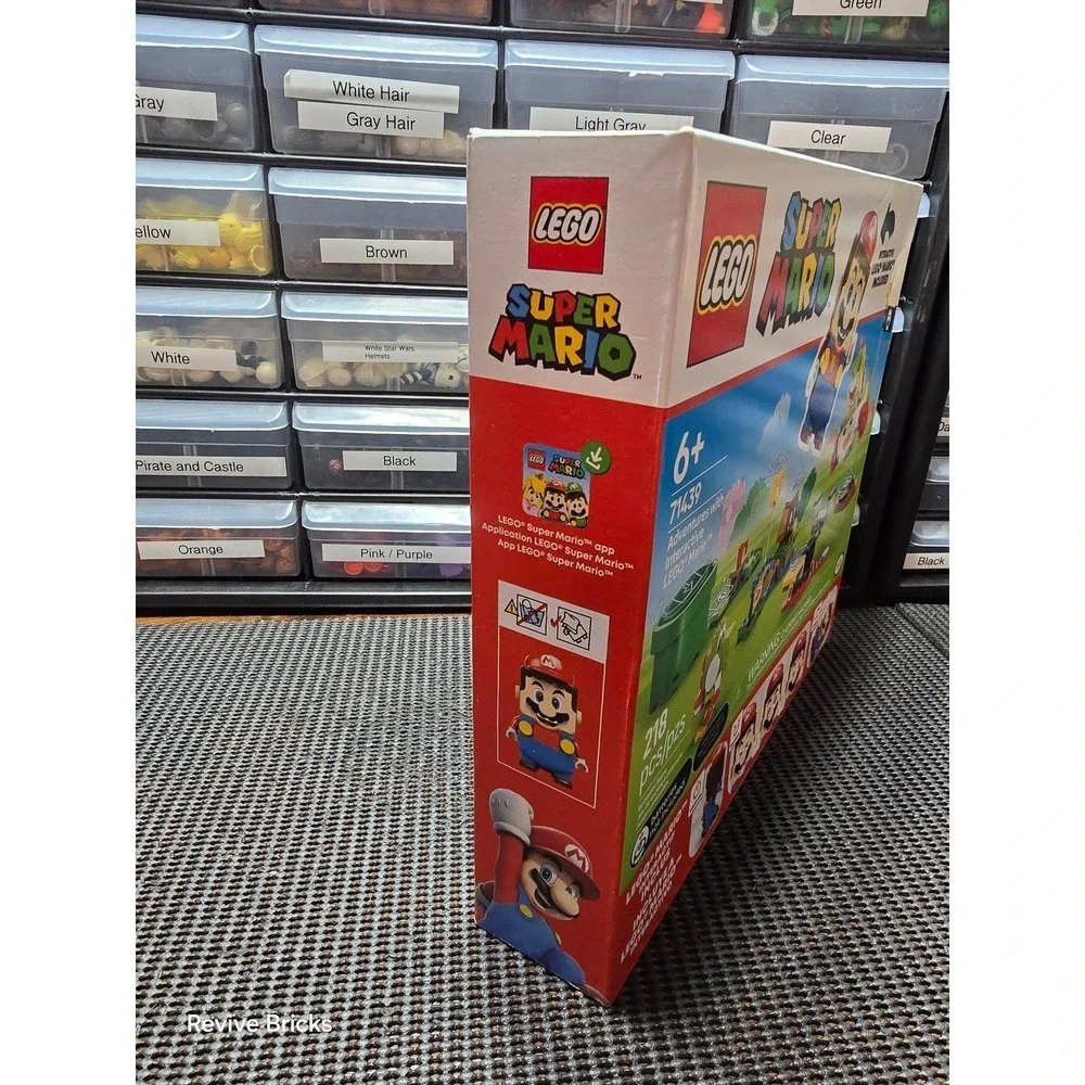 Set Super Mario Bros. 71439‎ Adventures w/ Interactive LEGO Mario Starter Course